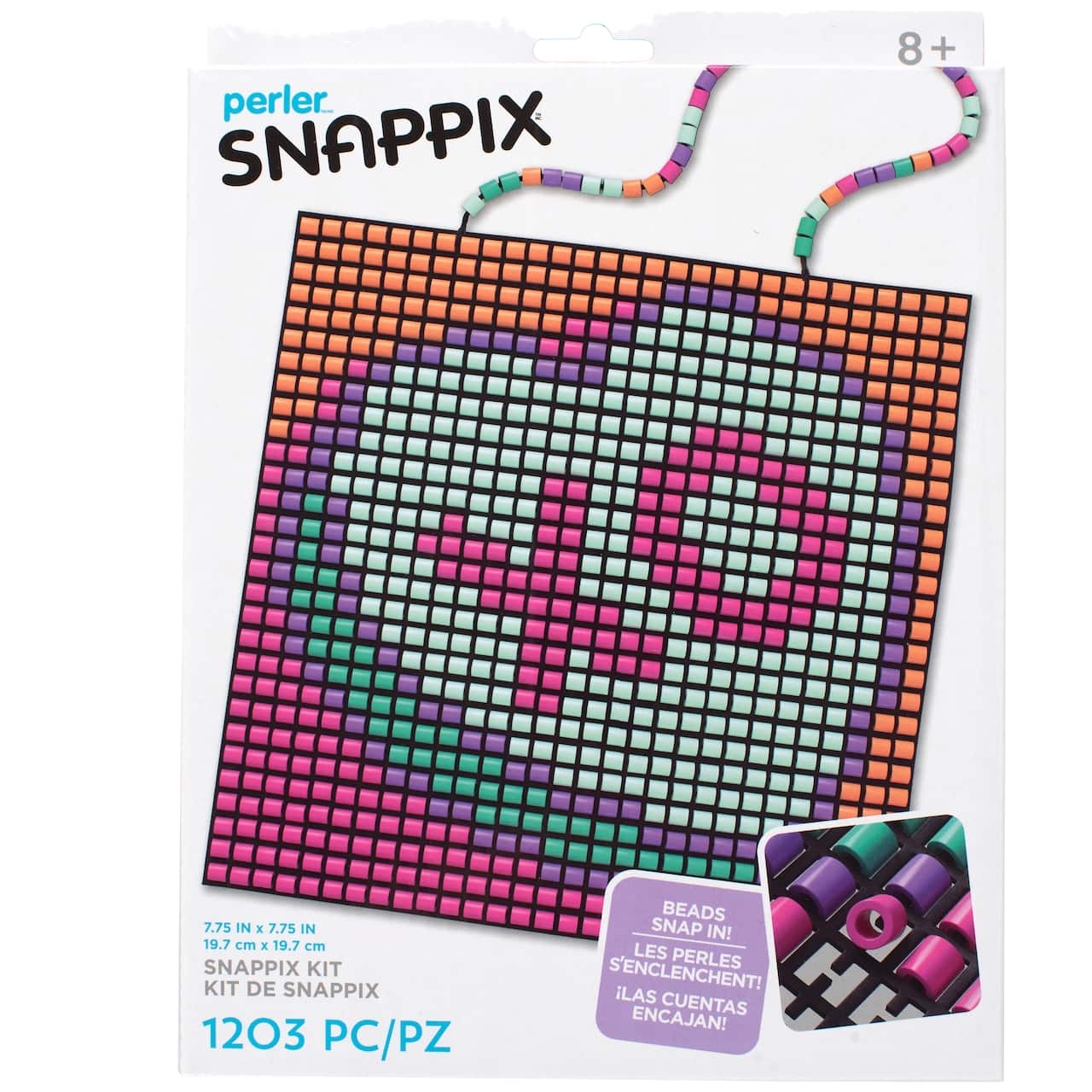 Perler™ Snappix™ XO Heart Bead Craft Kit